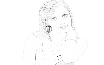 Photo Sketch. Photoshop. Advanced Image Manipulation.